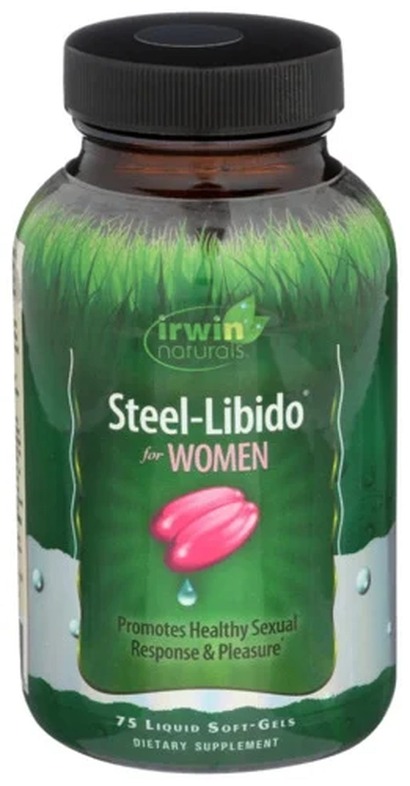 (Pack of 3) Irwin Naturals Women Libido Steel 75 Soft Gel