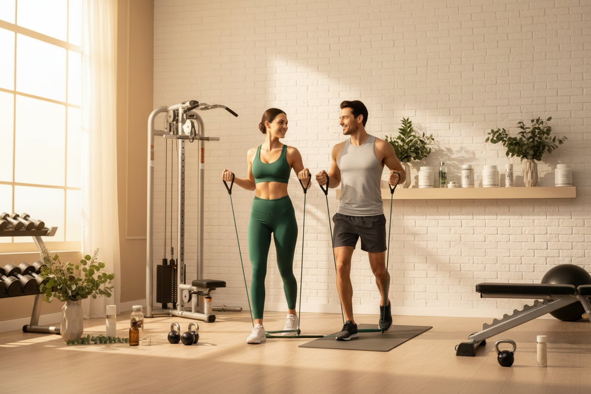 Health, Fitness & Beauty Banner